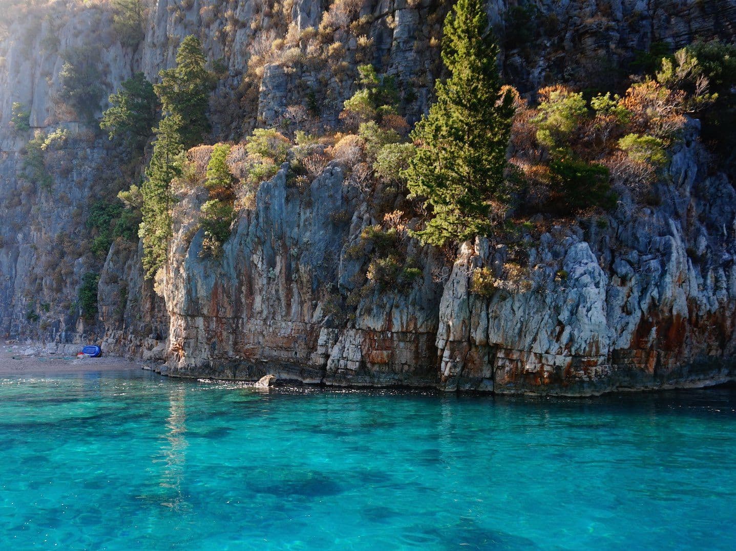 Bay of butterflies visit on a turkey yacht charter